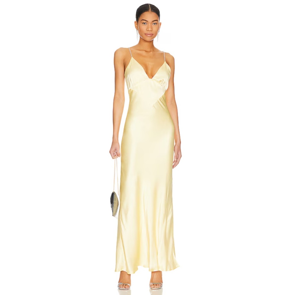 Bardot Yellow Maxi Dress